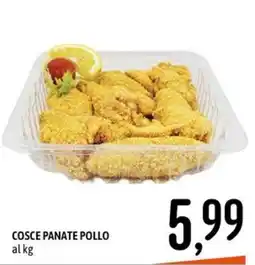 Emisfero Cosce panate pollo offerta