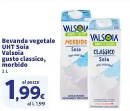 Sigma Beveranda vegetale Soia Valsoia gusto classico, morbido offerta