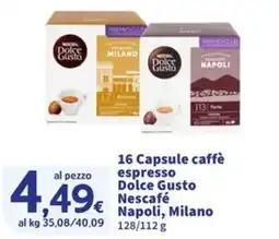 Sigma Caffè espresso Dolce Gusto Nescafé offerta