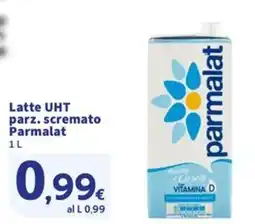Sigma Latte UHT parz. scremato Parmalat offerta