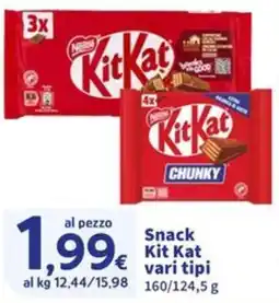 Sigma Snack Kit Kat vari tipi offerta