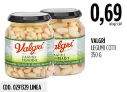 Carico Cash & Carry Valgrì legumi cotti offerta