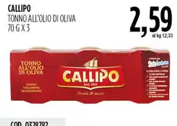 Carico Cash & Carry Tonno all'olio di oliva Callipo offerta
