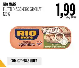 Carico Cash & Carry Rio mare Filetti di Sgombro offerta