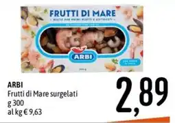 Emisfero Arbi Frutti di Mare surgelati offerta