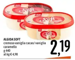Emisfero Algida soft cremoso vaniglia cacao/vaniglia caramello offerta