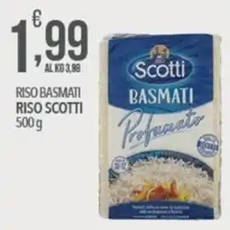Iper Romagnolo Riso basmati Scotti offerta