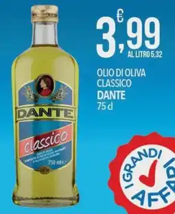 Iper Romagnolo Olio di oliva classico Dante offerta