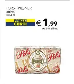 Esselunga FORST PILSNER offerta