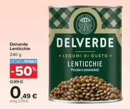 Carrefour Delverde Lenticchie offerta