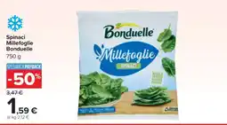 Carrefour Spinaci Millefoglie Bonduelle offerta