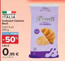 Carrefour Croissant Classico Bauli offerta