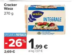 Carrefour Cracker Wasa offerta