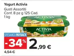 Carrefour YOGURT ACTIVIA offerta