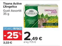Carrefour Tisana Active L'Angelica offerta