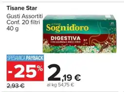 Carrefour Tisane Star offerta
