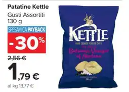 Carrefour Patatine Kettle offerta