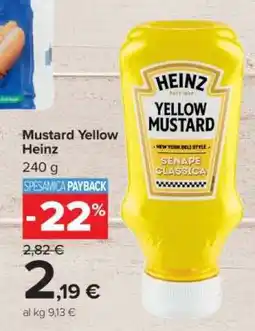 Carrefour Mustard Yellow Heinz offerta