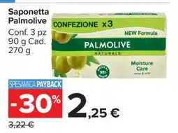 Carrefour Saponetta Palmolive offerta