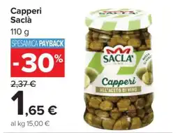 Carrefour Capperi Saclà offerta