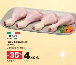 Carrefour Fusi E Sovracosce Di Pollo offerta