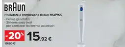 Carrefour Frullatore a Immersione Braun MQP100 offerta