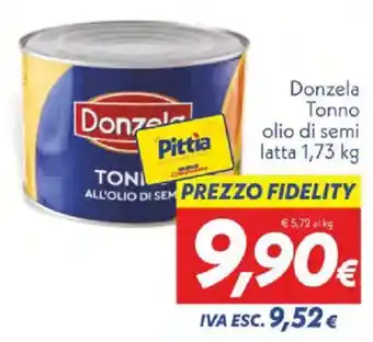 Donzela Tonno all'olio di semi