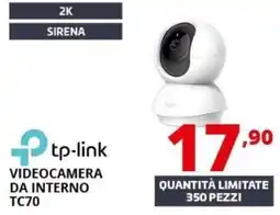 Comet Tp-link videocamera da interno tc70 offerta