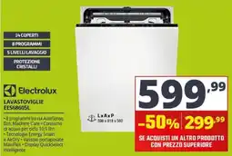 Comet Electrolux lavastoviglie EES68605L offerta