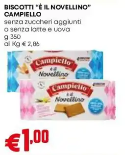 Pam Biscotti È il Novellino Campiello offerta