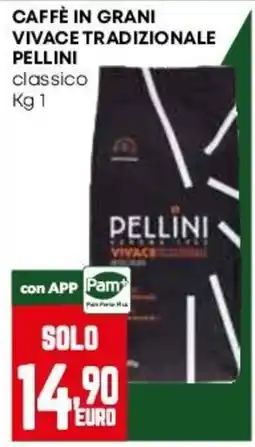 Pam Caffè in grani vivace tradizionale Pellini classico offerta