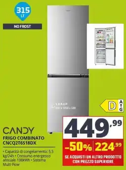 Comet Candy frigo combinato offerta
