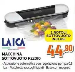Expert Macchina sottovuoto Laica PZ2010 offerta