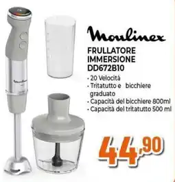 Expert Moulinex frullatore immersione offerta