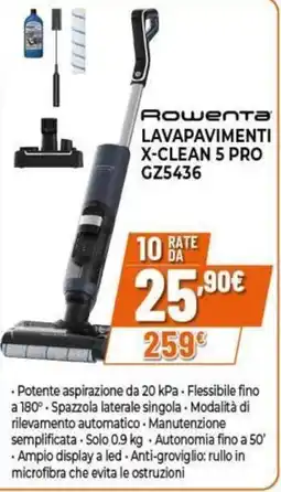 Expert Rowenta lavapavimenti x-clean 5 pro offerta