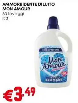 Pam Ammorbidente diluito Mon Amour offerta