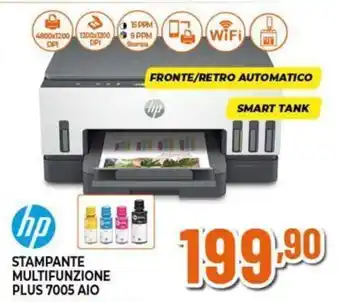 Hp stampante multifunzione plus 7005 aio
