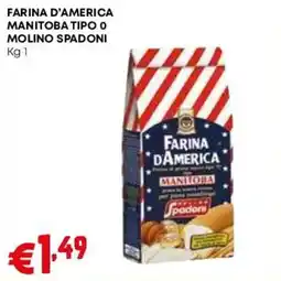Pam Farina d'America Manitoba tipo 0 Molino Spadoni offerta