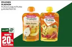 Pam Pouches Plasmon frutta e yogurt/frutta offerta