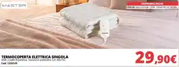 Brico Io Termocoperta elettrica singola Master offerta
