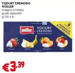 Pam Yogurt cremoso Müller offerta