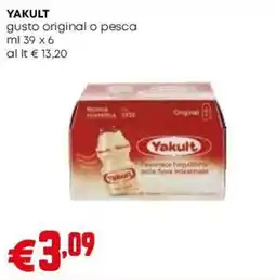 Pam Yakult gusto original o pesca offerta