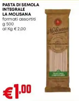 Pam Pasta di semola integrale La Molisana offerta