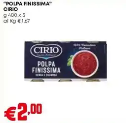 Pam Polpa finissima Cirio offerta
