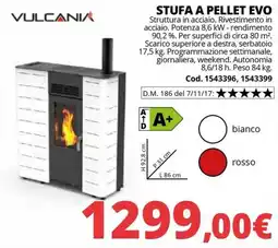Brico Io Stufa a pellet Evo offerta