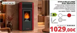 Brico Io Stufa a pellet Linda Plus ventilata offerta