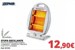 Brico Io Stufa oscillante ZEPHIR offerta