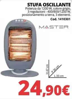 Brico Io Stufa oscillante Master offerta