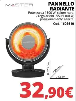 Brico Io Pannello radiante Master offerta