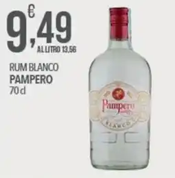 Iper Romagnolo Rum blanco Pampero offerta